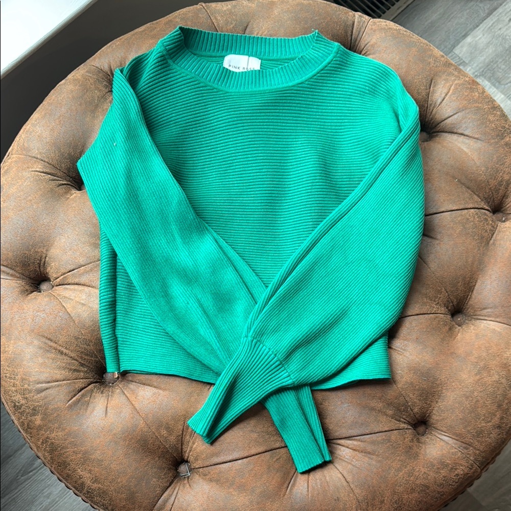 Women's Green Sweater